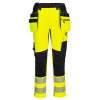 PORTWEST HI-VIS CRAFT DX454 / Reflexné nohavice, 16 vreciek - HV žltá/čierna UK 46/EU 62