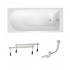 Swiss aqua technologies Obdélníková vana SAT Savero plus 180x75 cm akrylát levá i pravá SATSAV1800APN