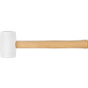 Kladivo Strend Pro HM221 340 g, gumené, WhiteHead, drevená rúčka, dĺžka násady 290mm