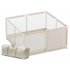 Ohrádka pre deti 130x130 Tuli Comfort Farba: béžová