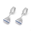 GRACE Silver Jewellery Stříbrné náušnice Plachetnice - stříbro 925/1000 E-KLTE143/300 Stříbrná