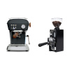 Ascaso Dream PID, Anthracite + Eureka Mignon Libra 65 All Purpose, CR black