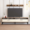 TV skrinka Istanbul - Walnut, Cream