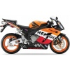 NÁLEPKY JUULA PRE HONDA CBR 1000 RR 2005 REPSOL USA ORANŽOVÁ MODRÁ