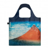 Loqi Nákupná taška Museum, Hokusai - Red Fuji, Mountains in Clear Weather