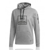 Unihoc Hood SUPERIOR GREY MELANGE XXL, šedá