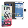 Kožený obal Samsung Galaxy S3 – Wallet Live The Life