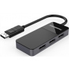 PREMIUMCORD MST adapter DisplayPort 1.4 na 3x DisplayPort monitory 8K@60Hz, extended + mirror + duplicate režimy kportad19