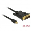 Kábel Delock 83989 DP mini - DVI 2m (83989)
