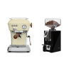 Ascaso Dream PID, Sweet Cream + Eureka Mignon Specialita Compatto, CR black