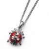 Prívesok s krištáľmi Swarovski Oliver Weber Ladybug Mini