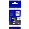 PRINTLINE kompatibilná páska s Brother HSe-621, 9mm, čierna tlač / žltý podklad, bužírka