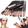Verk Group Sada profesionálnych štetcov na make-up 20 kusov