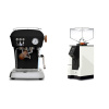 Ascaso Dream PID, Dark Black + Eureka Mignon Perfetto, BL white