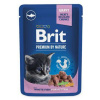 Brit Premium Cat kapsička White Fish for Kitten 100g
