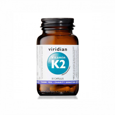 VIRIDIAN Vitamin K2 30 kapsúl