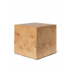 Ferm Living Príručný stolík Burl Cube – prírodný