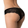 JULIMEX TANGA DÁMSKE NOHAVIČKY ČIERNE XL