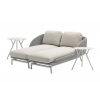 Couture Jardin Luxusné lehátko pre dve osoby na terasu SCOOP II