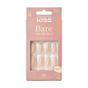 Nalepovacie nechty Bare but Better Nails - Nude Dráma 28 ks