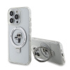 Karl Lagerfeld Ringstand Karl and Choupette MagSafe zadný kryt pre iPhone 15 Pro Max White