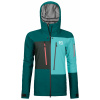 Ortovox dámska bunda 3L Deep Shell Jacket W | farba: pacific green, veľkosť: M