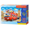 Castorland MAXI PUZZLE 20 dielikov, 4+ MAXI LONDON BUS Castorland MAXI PUZZLE 20 dielikov, 4+ MAXI LONDON BUS