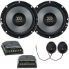 Morel TEMPO Ultra 602 MKII (16,5 cm komponentné reproduktory do aut, Hi-Fi zvuk, silné basy, detailné výšky)