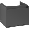 Villeroy & Boch Skyla - Skrinka pod umývadlo 522x424 mm, 1 zásuvka, Graphite C78300VR