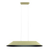 REDO Akira 01-3529 Olive /Black (Akustické závesné LED svietidlo.)