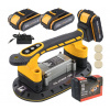 VIBRAČNÁ PRÍSAVKA NA POKLÁDKU DLAŽDICE VIBRÁTOR NA VYROVNENIE 2xAKU 21V PM-APWDP-150T (Powermat PM1262)