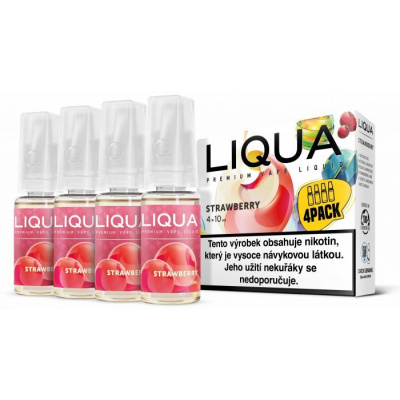 Ritchy Liqua Elements 4Pack Strawberry 4 x 10 ml 3 mg