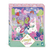 Midi kreatívna sada Penové nálepky a svietiaci piesok Magické víly Foam Stickers and Phospho Sand Magic Fairies Atelier Janod 5 obrázkov od 6 rokov J09174