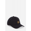 ŠILTOVKA KARL LAGERFELD K/AUTOGRAPH PIN WOOL CAP BLACK
