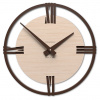CALLEADESIGN Dizajnové hodiny 10-031n natur CalleaDesign Sirio 38cm (viac dekorov dyhy) Dyha bielený dub - 81