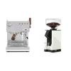 Ascaso Steel DUO PID PLUS, Inox&Wood + Eureka Mignon Silenzio 55, BL white