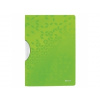 Leitz Obal s klipom plastovým WOW zelený