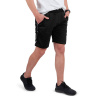 Pánske teplákové kraťasy inSPORTline Easystrap Farba čierna, Veľkosť XXL