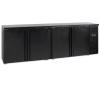 Minibar, plné křídlové dveře, černá | TEFCOLD CBC 410