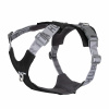 Postroj Hurtta Rover Harness Raven - nastaviteľný postroj pre stredné a veľké psy, čierny - 55-70