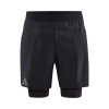 Craft šortky Pro Trail 2 in 1 black XL