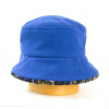 Karpet Dámsky flaušový klobúk s pavučinkou modrý - 57/58