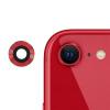 AppleMix Tvrdené sklo pre Apple iPhone 7 / 8 / SE (2020) / SE (2022) - na objektíve - červený krúžok