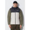 Športová bunda Columbia Powder Lite Hooded Jkt zelená farba, zimná, 1693931