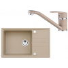 Set Alveus (dřez Intermezzo 130 Beige 55 + baterie Nina Beige 55) SETA014