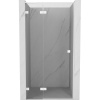 Mexen Lunar L sprchové dvere otváracie ľavé 115 cm, priehľadné, biele - 834L-115-000-20-00-L