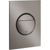 GROHE Nova Cosmopolitan S ovládacie tlačidlo dvojčinné, kartáčovaný tmavý grafit, 37601AL0