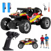 RC TERÉNNY AUTOMOBIL ROCK CRAWLER MOTORY LED SVETLÁ 1/18