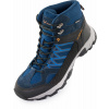 Trekové topánky Black Crevice Men Trekking High Waterproof Blue-Orange