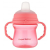 Nevylievací hrnček Canpol Babies s mäkkým náustkom, ružový, 150 ml Canpol Babies